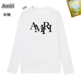 amiri t-shirt manches longues pour unisexe s_12604ba